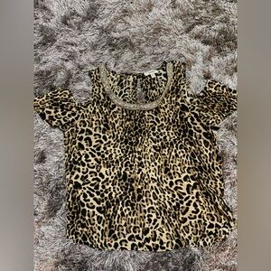 Leopard blouse